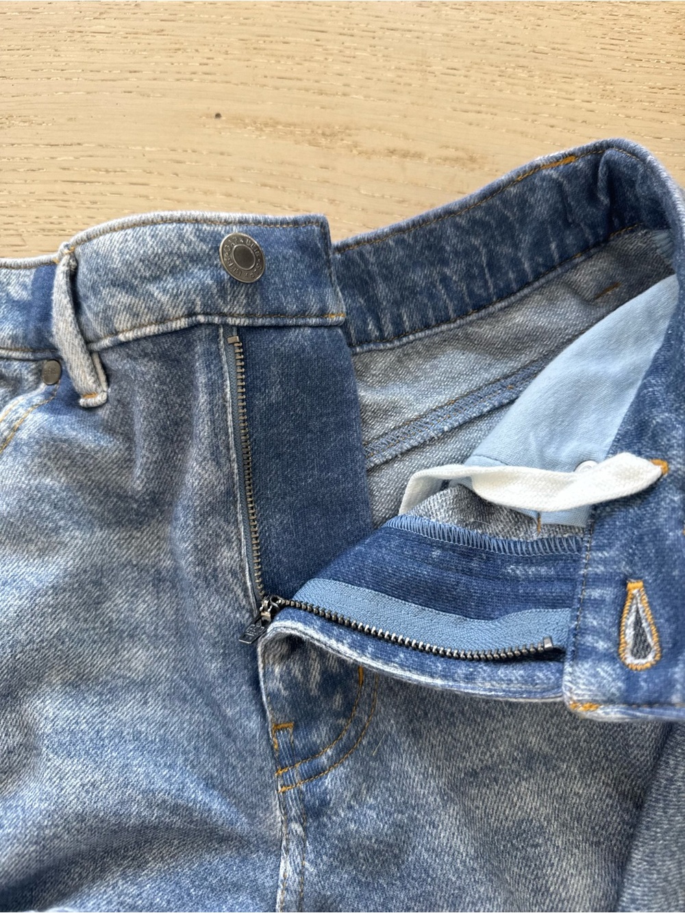 Gap x Beis sweatpants jeans baggy XS - Picture 4 of 10